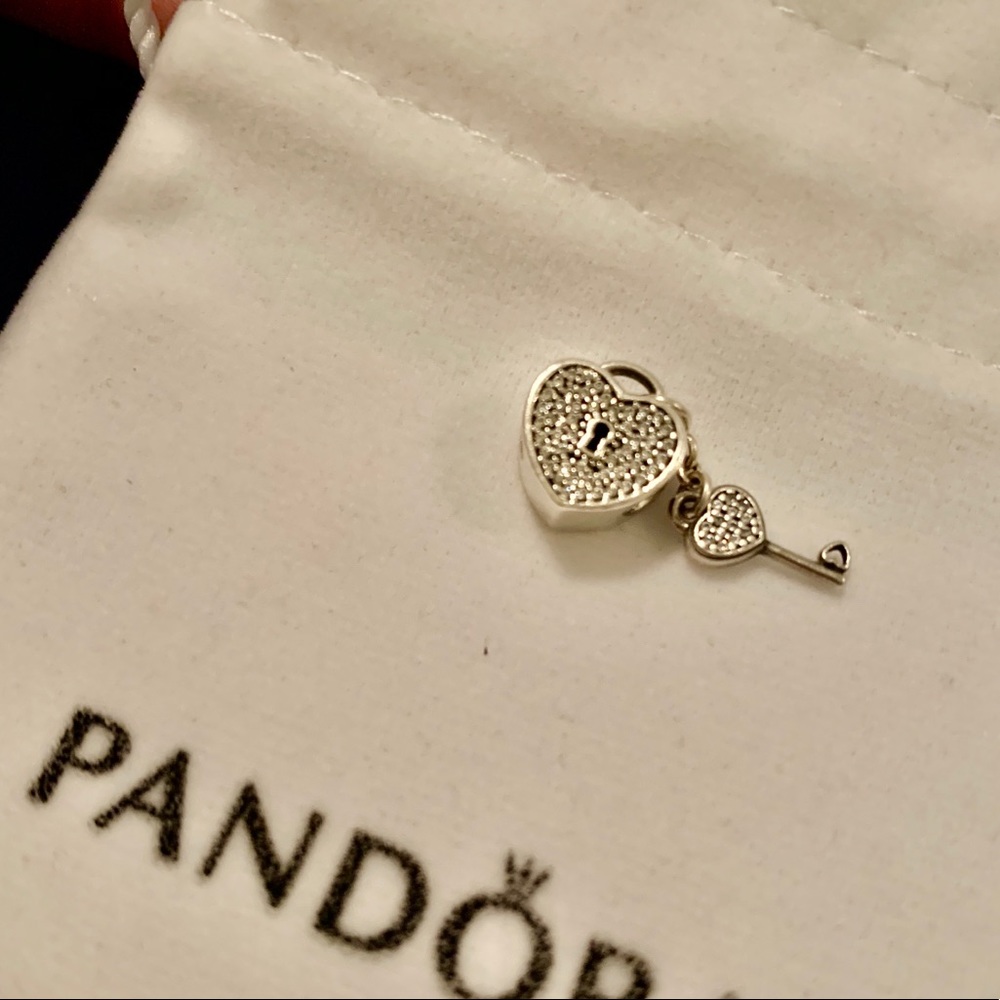 Lock of Love Pandora Charm